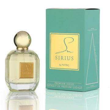 By Patric Sirius Premium Eau de Parfum – 3.4 fl oz | Floral Woody Scent with Pomegranate, Orchid, Freesia & Sandalwood | Elegant Long-Lasting Perfume for Women