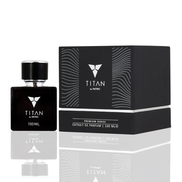 By Patric Titan Eau de Parfum – 3.4 fl oz | Spicy Woody Perfume with Cardamom, Saffron, Leather & Vetiver | Intense & Long-Lasting Fragrance for Men