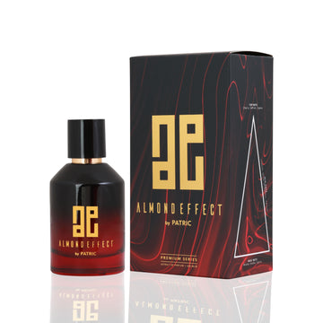 By Patric Almond Effect Eau de Parfum – 3.4 fl oz | Dark Cherry, Leather & Spicy Saffron | Bold Smoky Woody Scent with Almond, Osmanthus & Zeytin Notes | Unisex Long-Lasting Perfume
