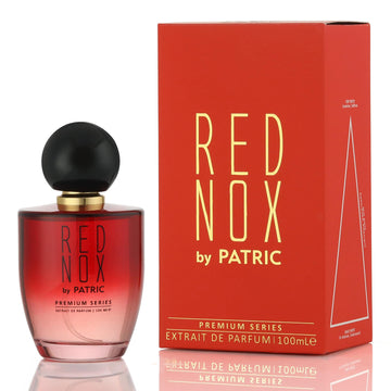By Patric Red Nox Eau de Parfum (3.4 fl. oz.) | Jasmine, Saffron, Amber, Fir & Cedarwood | Romantic & Woody Fragrance | Long-Lasting Unisex Perfume