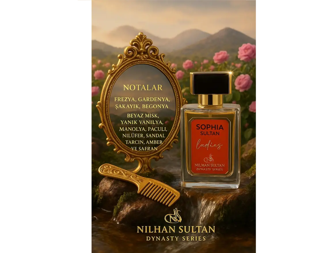 Sophia Sultan Eau de Parfum for Women – Floral, Musk & Vanilla | Long-Lasting Elegant Fragrance 60 ml
