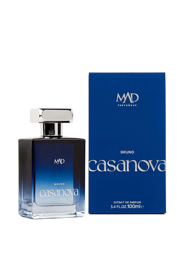 Mad Perfume Bruno Casanova 100 ML – Captivating Unisex Fragrance (3.3oz)