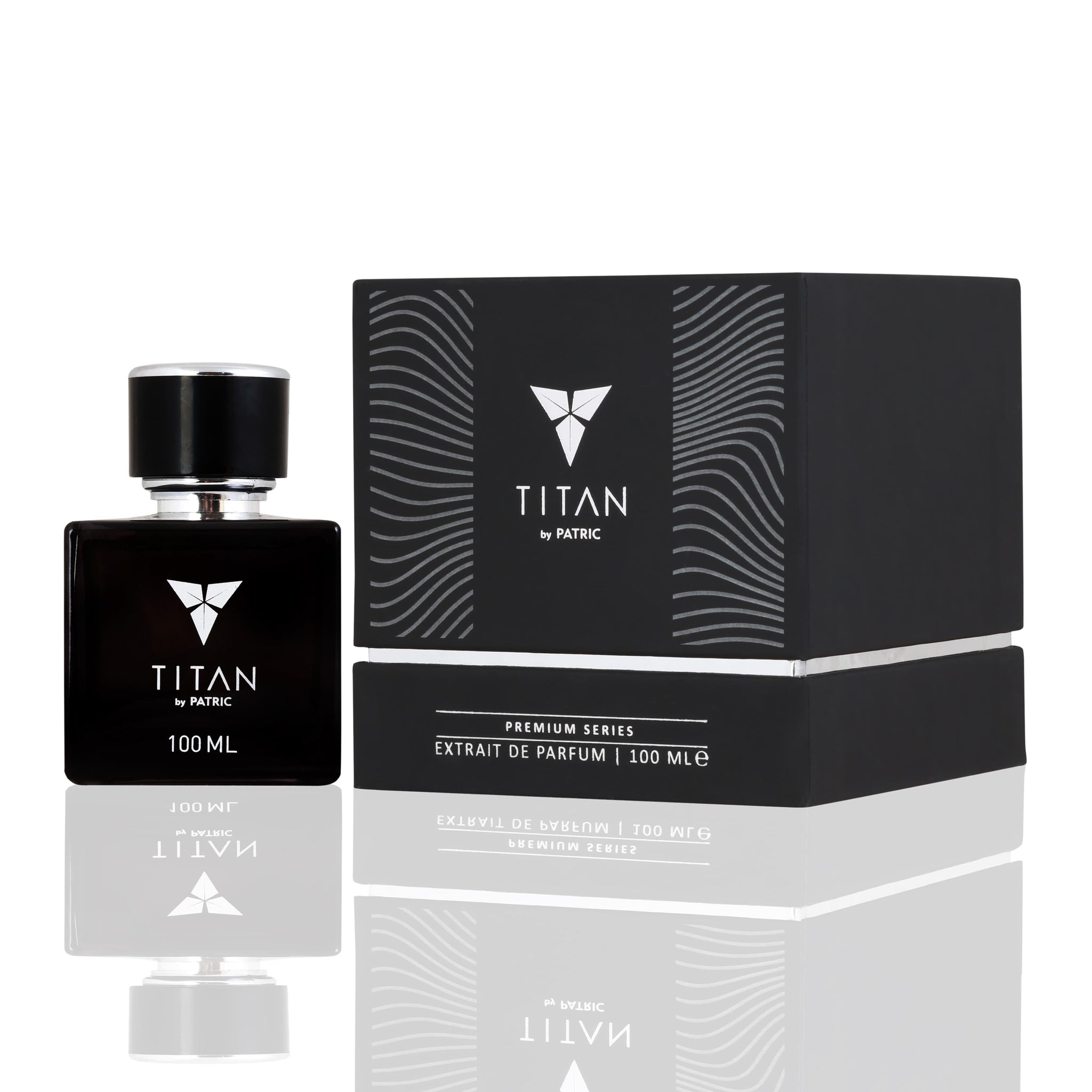 By Patric Titan Eau de Parfum – 3.4 fl oz | Spicy Woody Perfume with Cardamom, Saffron, Leather & Vetiver | Intense & Long-Lasting Fragrance for Men
