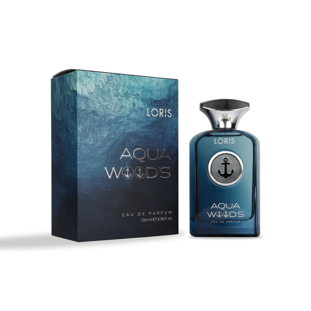 Loris Aqua Woods Parfüm 100 ML – A Fresh and Woody Fragrance for Every Occasion Unisex