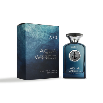 Loris Aqua Woods Parfüm 100 ML – A Fresh and Woody Fragrance for Every Occasion Unisex